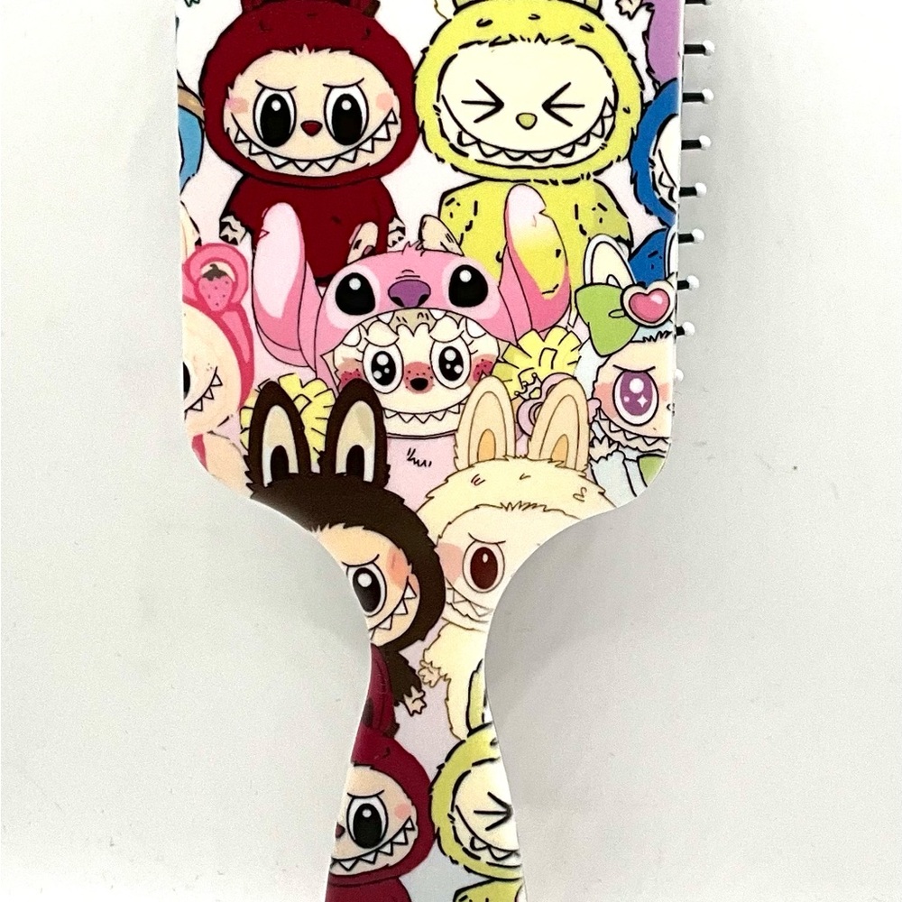 Colorful Character Hairbrush